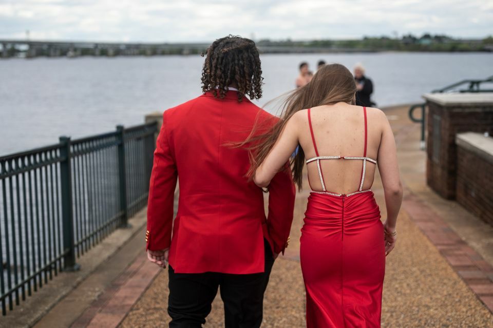 A Pamlico High School Ritual: Bedecked, Bedazzled and Ablaze