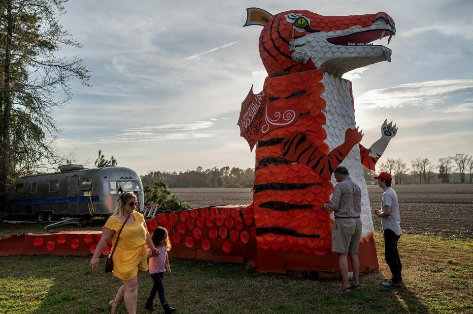 April Events in Pamlico County and the annual Dragon Burn
